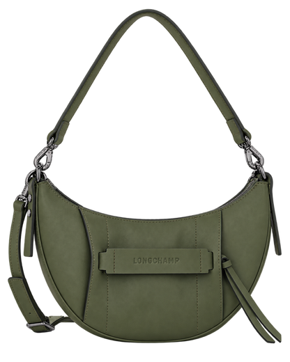 Longchamp 3D S Crossbody bag Khaki - Leather