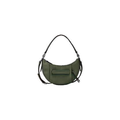 Longchamp 3D S Crossbody bag Khaki - Leather
