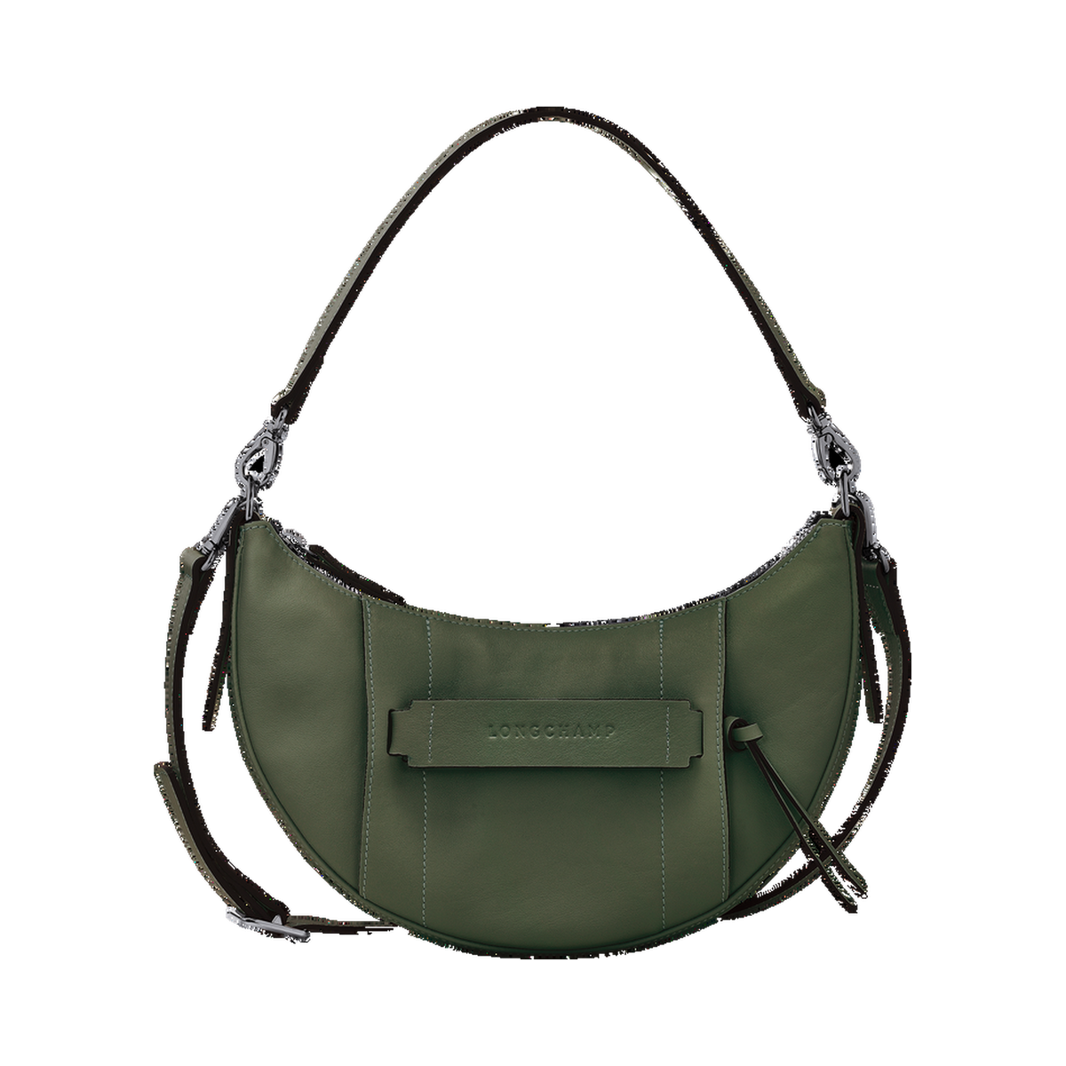 Longchamp 3D S Crossbody bag Khaki - Leather