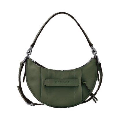 Longchamp 3D S Crossbody bag Khaki - Leather