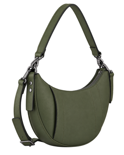 Longchamp 3D S Crossbody bag Khaki - Leather