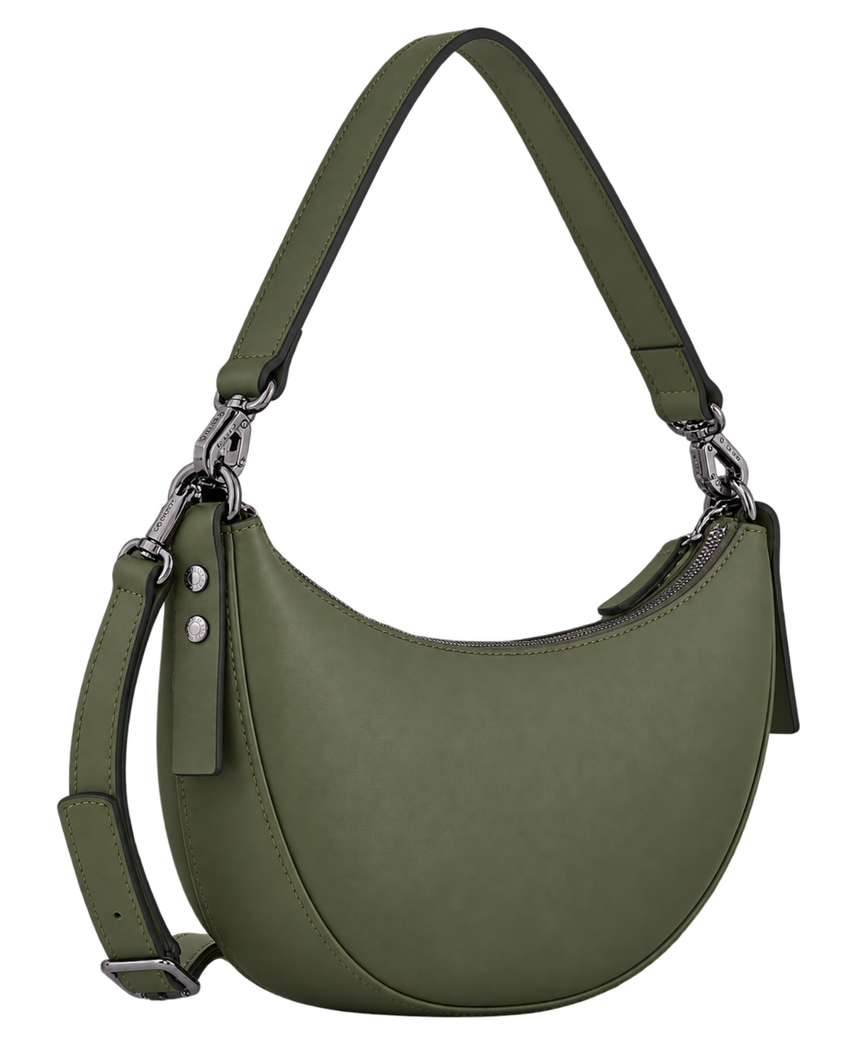 Longchamp 3D S Crossbody bag Khaki - Leather