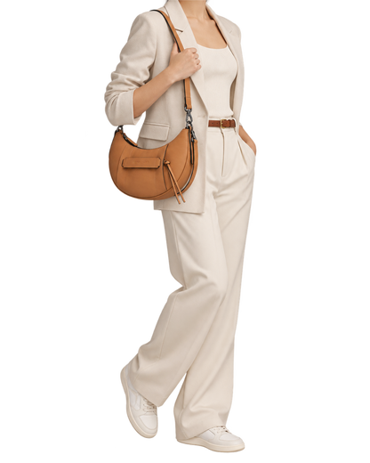 Longchamp 3D S Crossbody bag Natural - Leather