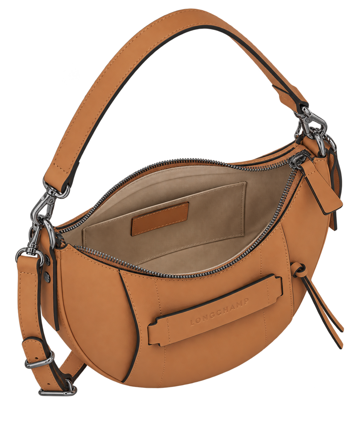 Longchamp 3D S Crossbody bag Natural - Leather