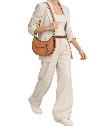 Longchamp 3D S Crossbody bag Natural - Leather