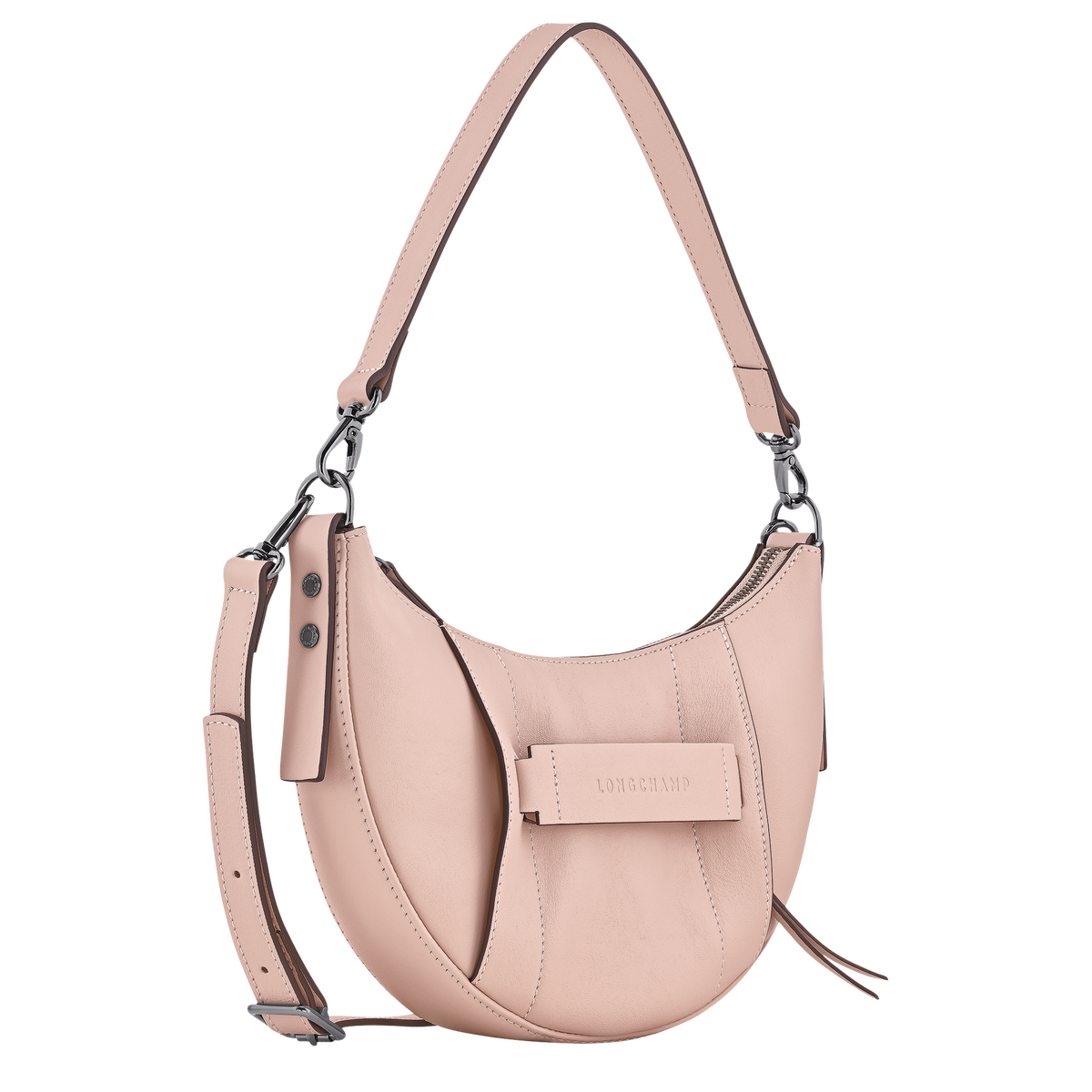 Longchamp 3D S Crossbody bag Petal Pink - Leather