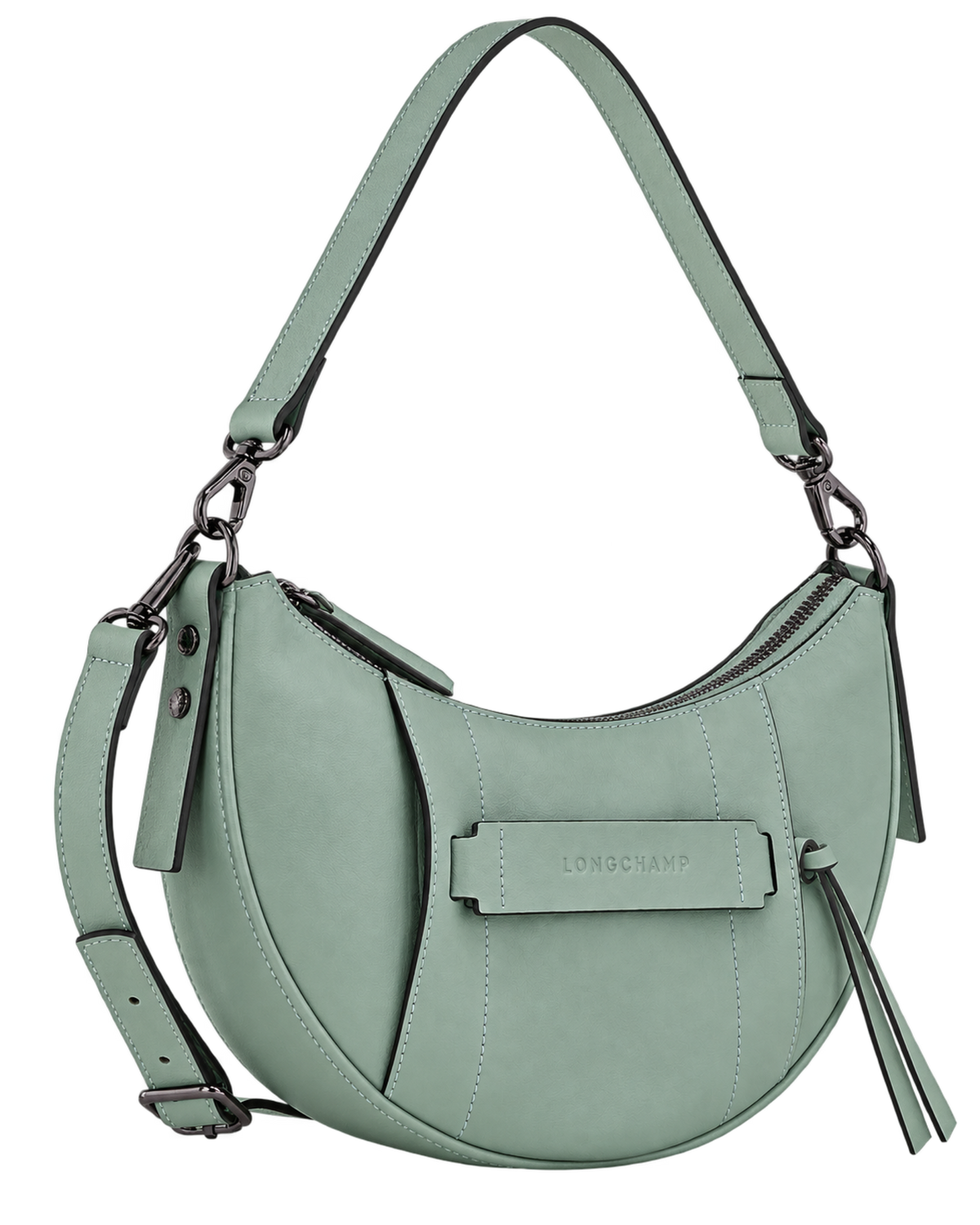 Longchamp 3D S Crossbody bag Vervain - Leather