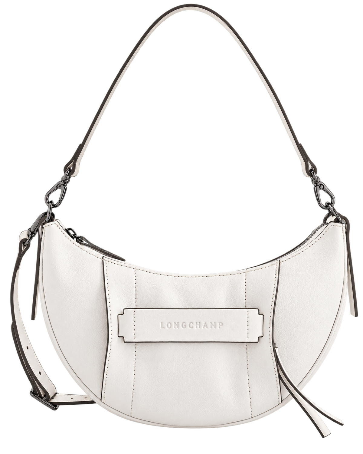 Longchamp 3D S Crossbody bag White - Leather