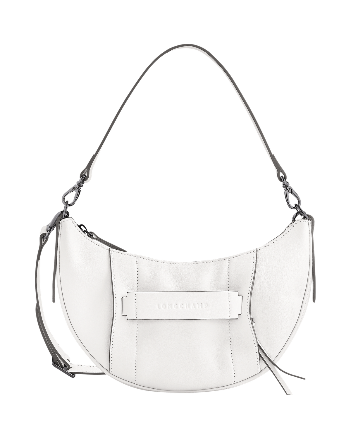Longchamp 3D S Crossbody bag White - Leather
