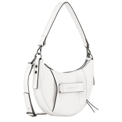 Longchamp 3D S Crossbody bag White - Leather