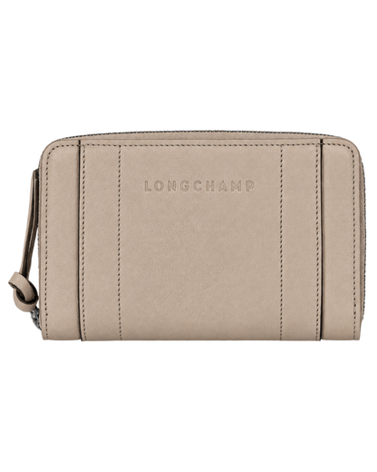 Longchamp 3D Wallet Clay - Leather