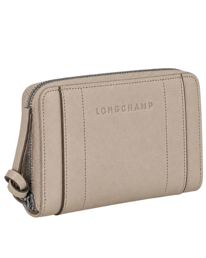 Longchamp 3D Wallet Clay - Leather