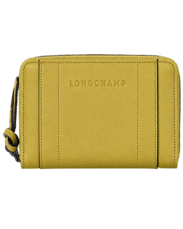 Longchamp 3D Wallet Ginger - Leather