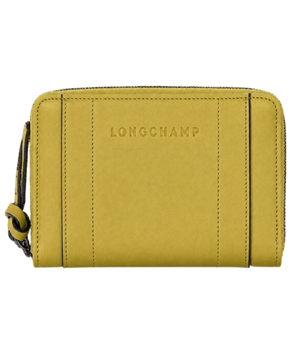 Longchamp 3D Wallet Ginger - Leather