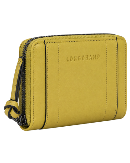 Longchamp 3D Wallet Ginger - Leather