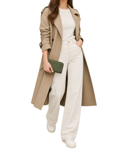 Longchamp 3D Wallet Khaki - Leather