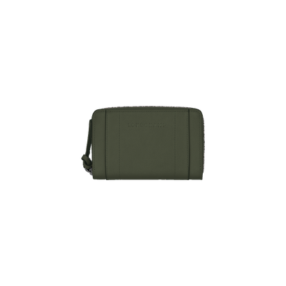 Longchamp 3D Wallet Khaki - Leather