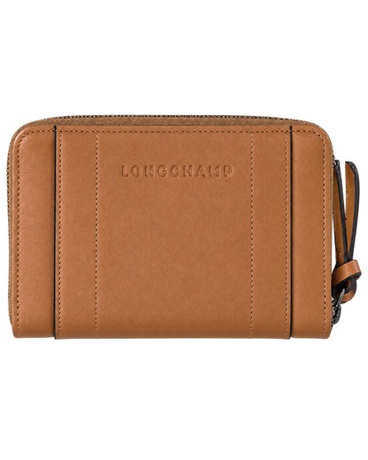 Longchamp 3D Wallet Natural - Leather