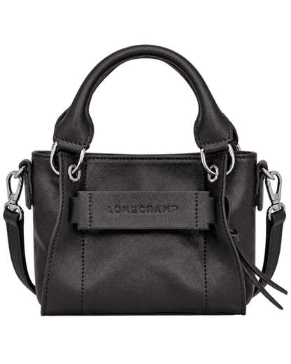 Longchamp 3D XS Handbag Black - Leather