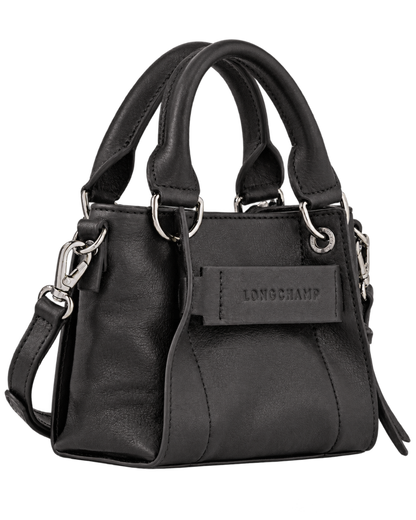 Longchamp 3D XS Handbag Black - Leather