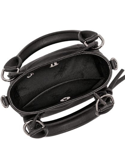 Longchamp 3D XS Handbag Black - Leather