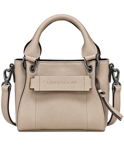 Longchamp 3D XS Handbag Clay - Leather