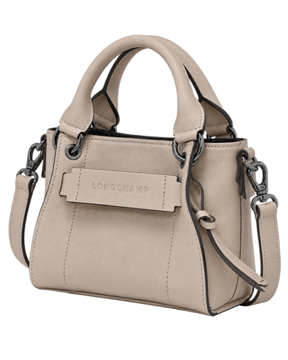 Longchamp 3D XS Handbag Clay - Leather