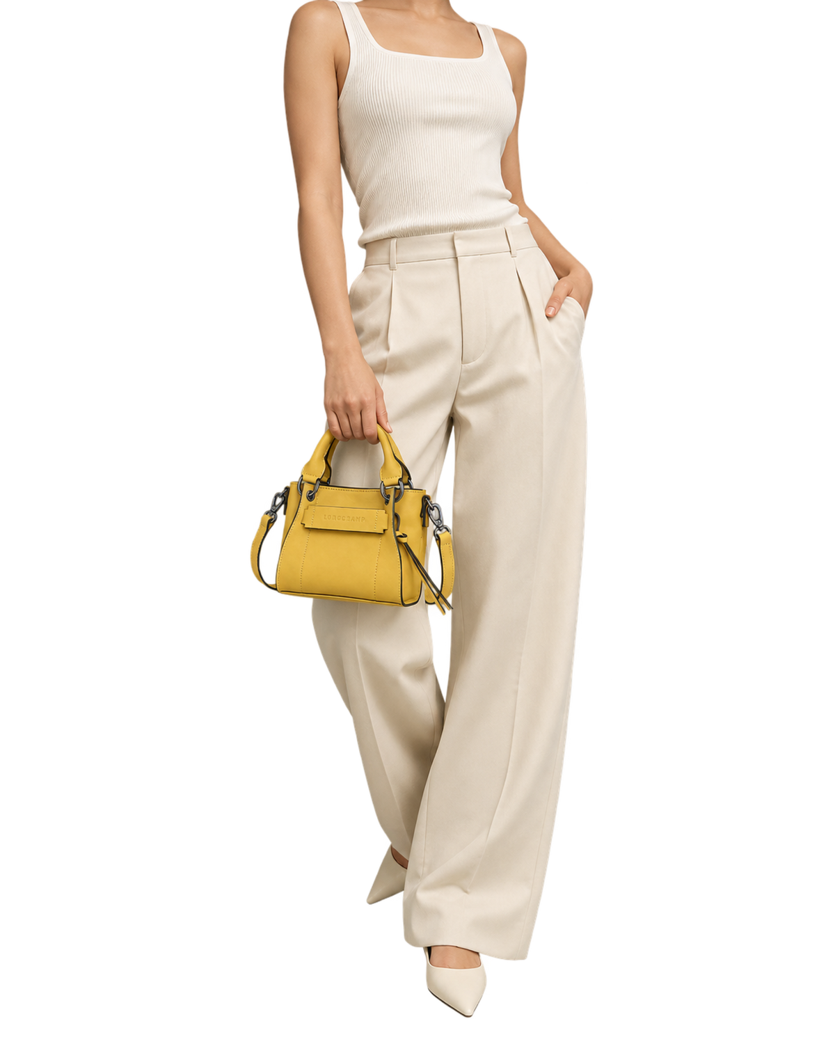 Longchamp 3D XS Handbag Ginger - Leather