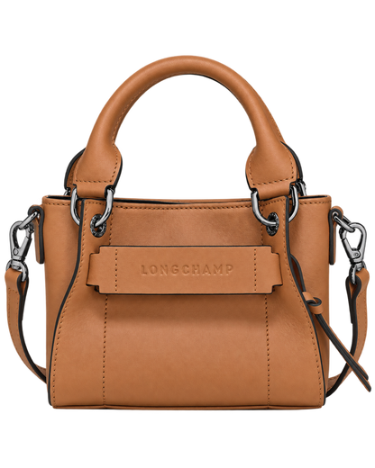 Longchamp 3D XS Handbag Natural - Leather