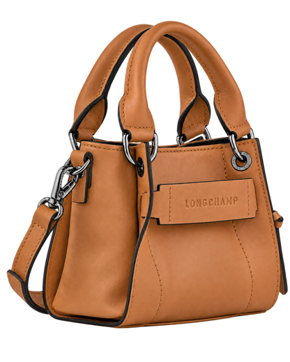 Longchamp 3D XS Handbag Natural - Leather