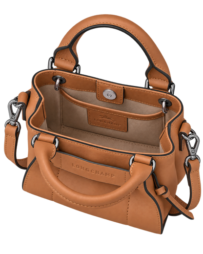Longchamp 3D XS Handbag Natural - Leather