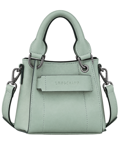 Longchamp 3D XS Handbag Vervain - Leather