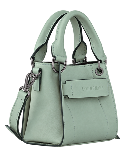 Longchamp 3D XS Handbag Vervain - Leather
