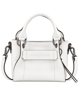 Longchamp 3D XS Handbag White - Leather