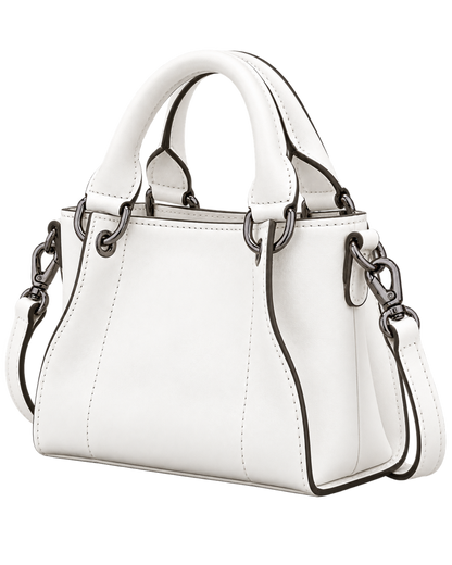 Longchamp 3D XS Handbag White - Leather