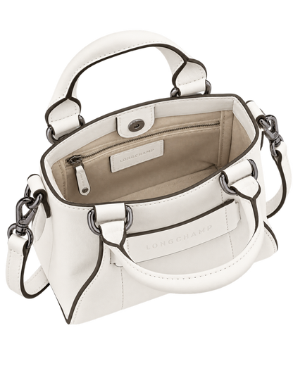 Longchamp 3D XS Handbag White - Leather