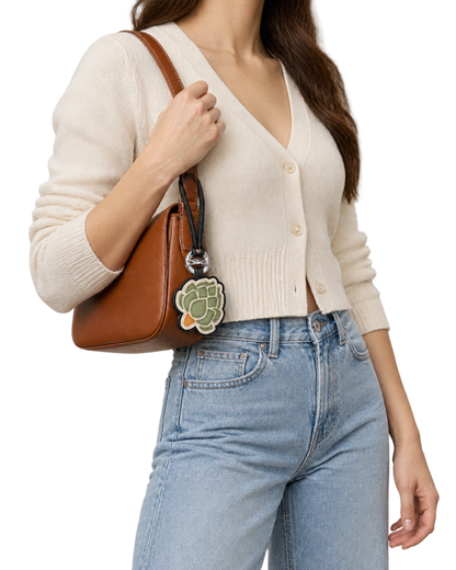 Longcharm Keyring Laurel - Leather