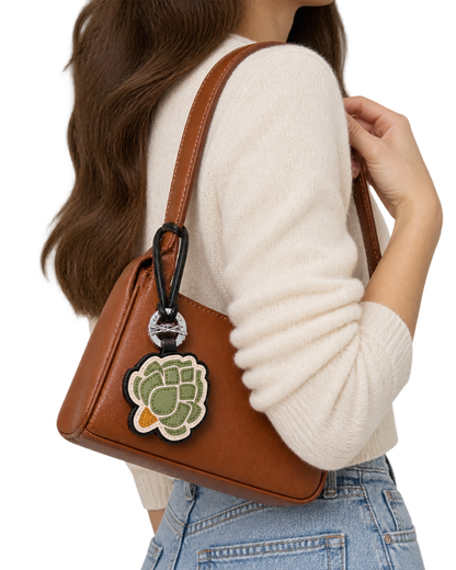 Longcharm Keyring Laurel - Leather