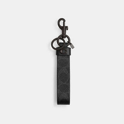 Loop Bag Charm In Signature Canvas