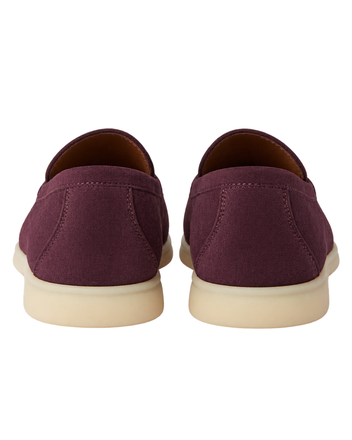 Loro Piana - Summer Walk Suede Loafers - Burgundy