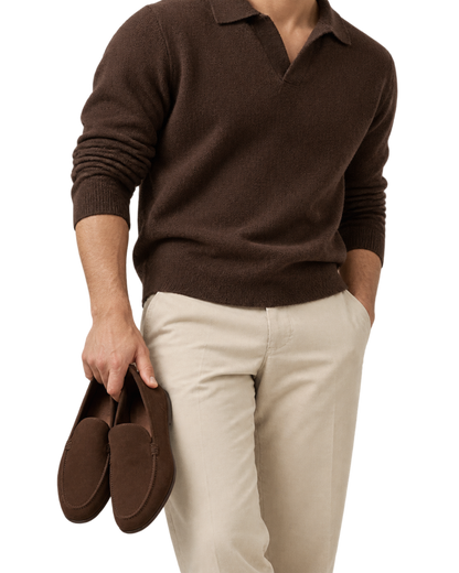 LoroPiana Summer Anton Walk Loafer Terra