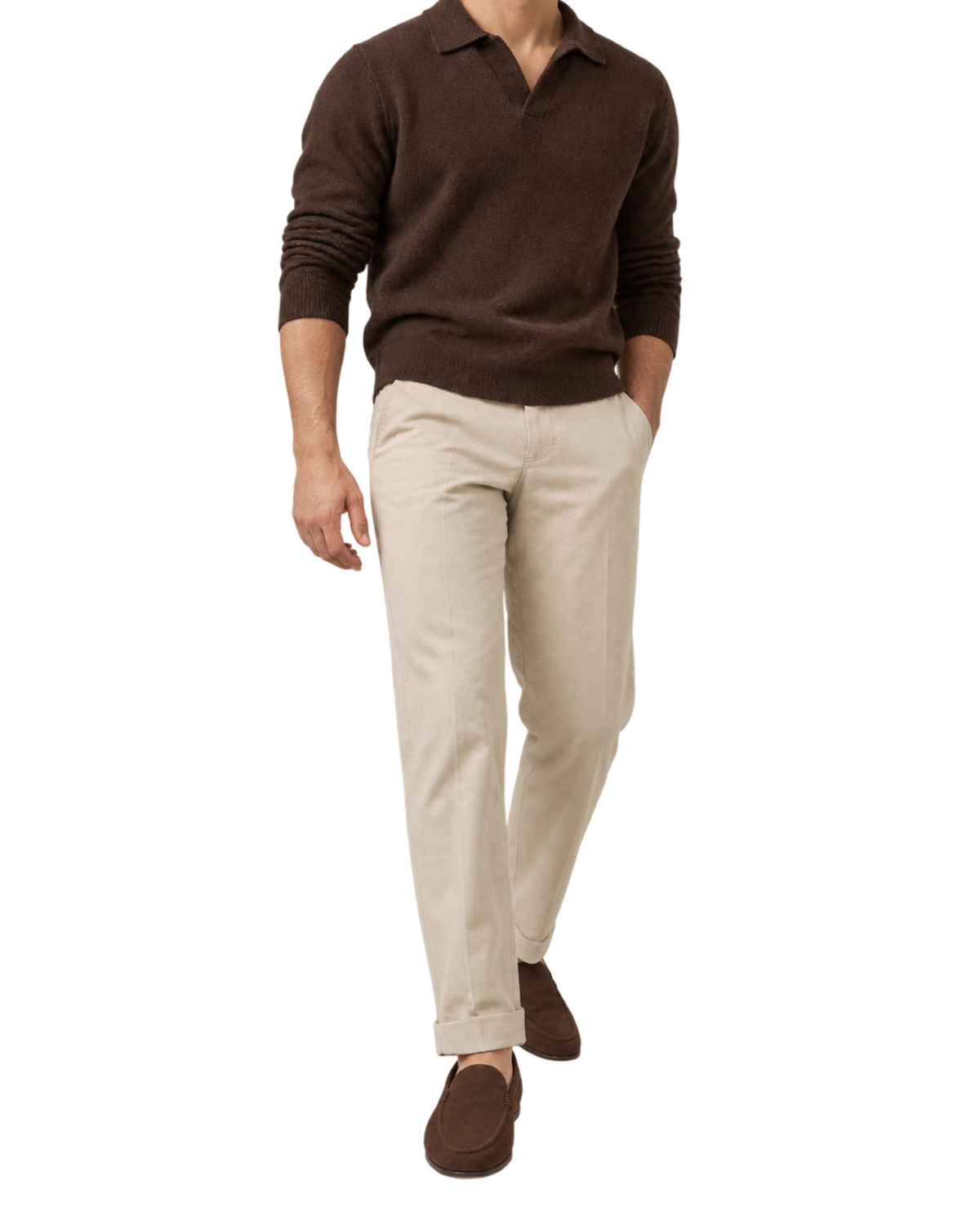 LoroPiana Summer Anton Walk Loafer Terra