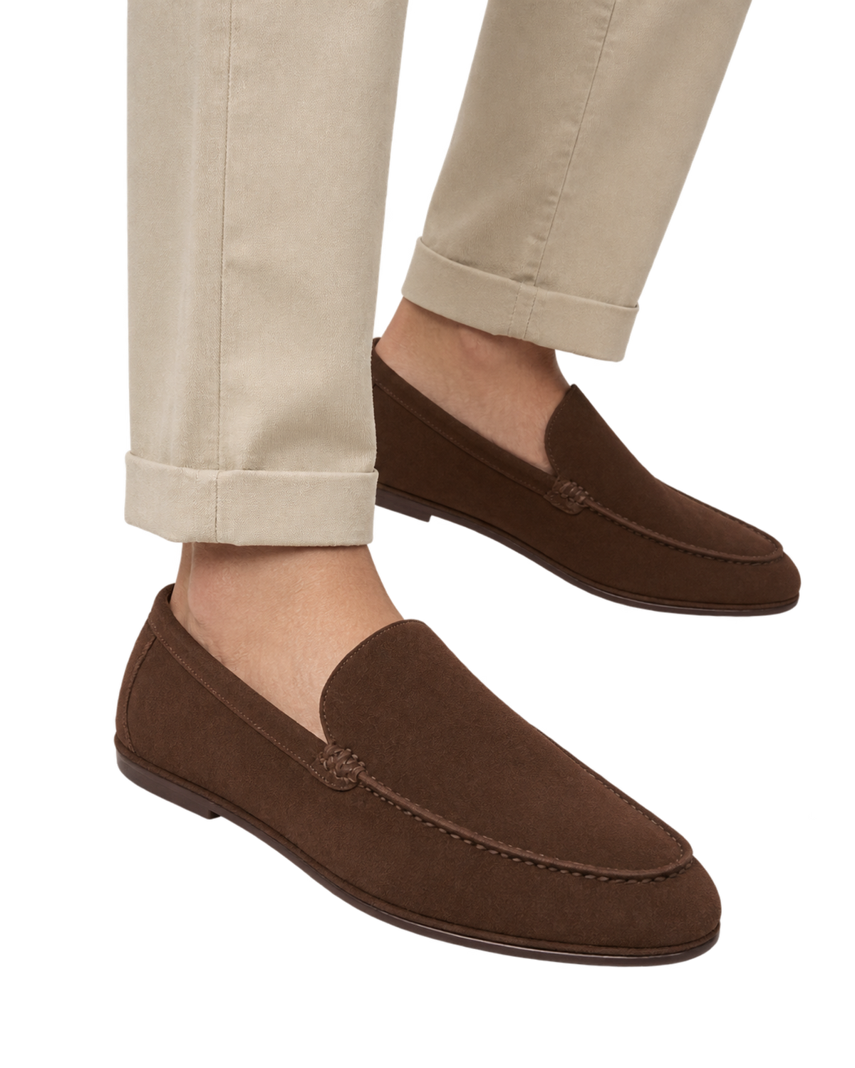 LoroPiana Summer Anton Walk Loafer Terra