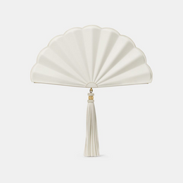 Lotus Fan Clutch Bag