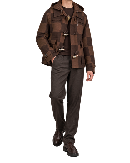 LOUIS VUITTON Duffle Coat Giant Monogram x Nigo