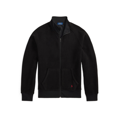 Lounge Full-Zip Mock Neck Top
