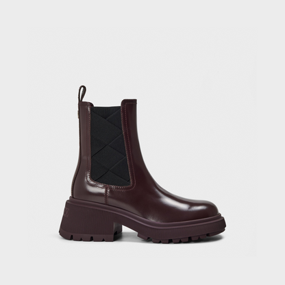Louri Combat Flat Ankle Boots