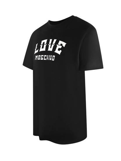 Love Moschino Bold Logo Black T-Shirt