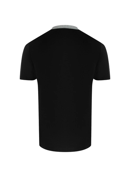 Love Moschino Paisley Print Logo Black T-Shirt