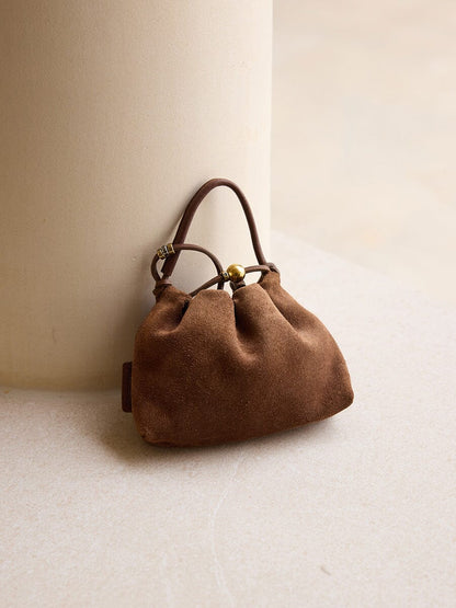 Songmont Lucky Pouch Charm - Sandal Suede